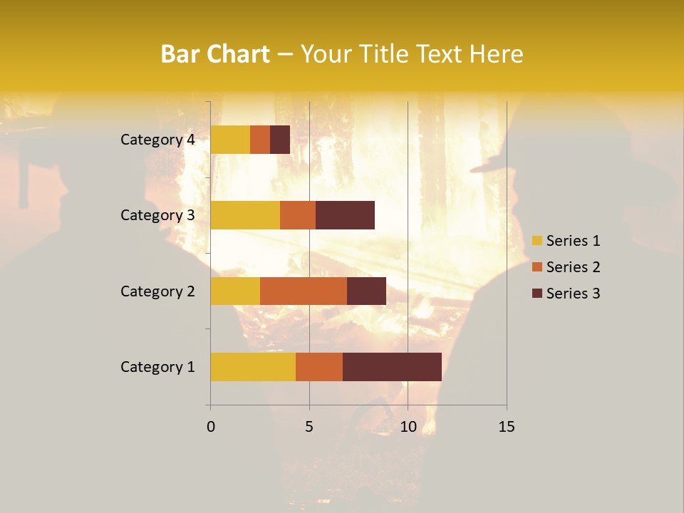 Gradient Symbol White PowerPoint Template
