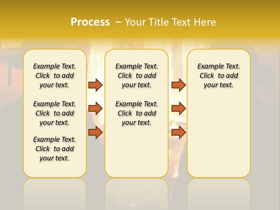 Gradient Symbol White PowerPoint Template