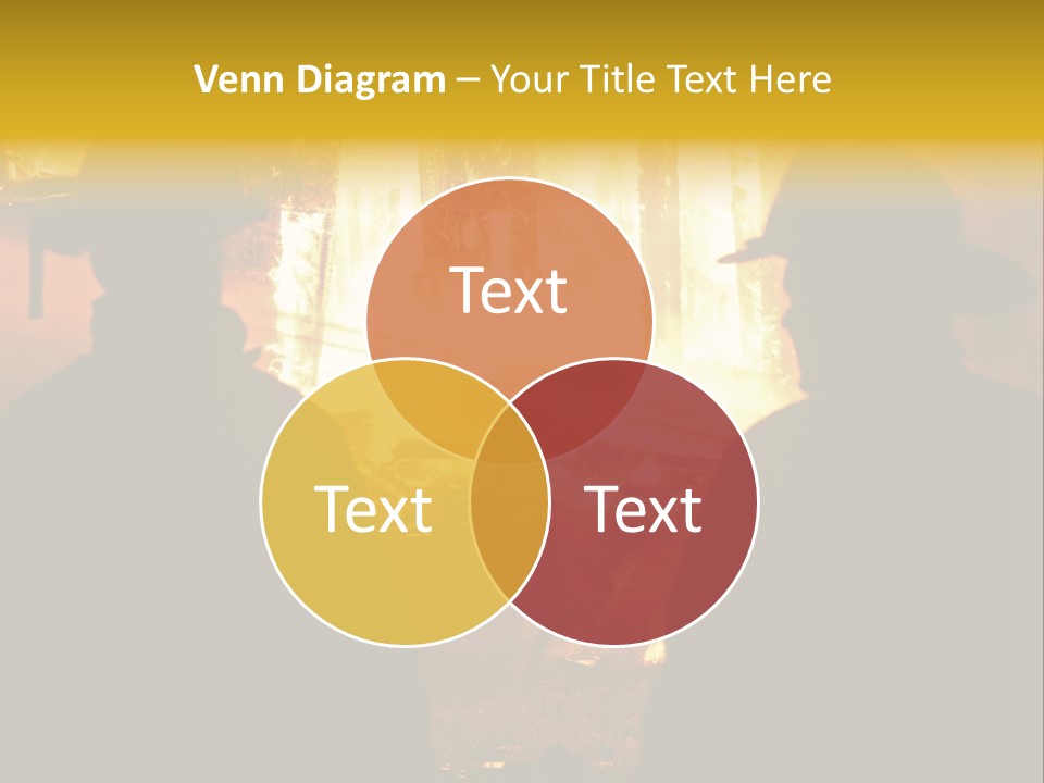 Gradient Symbol White PowerPoint Template