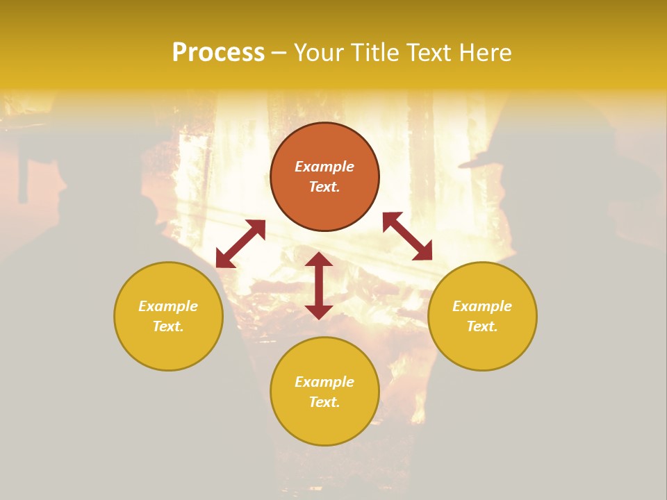 Gradient Symbol White PowerPoint Template