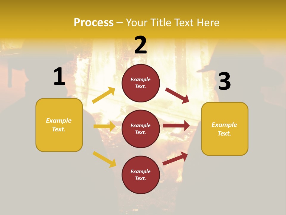 Gradient Symbol White PowerPoint Template