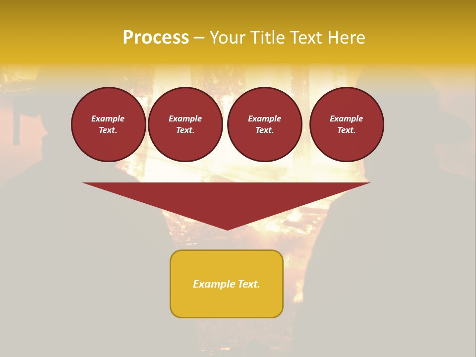 Gradient Symbol White PowerPoint Template