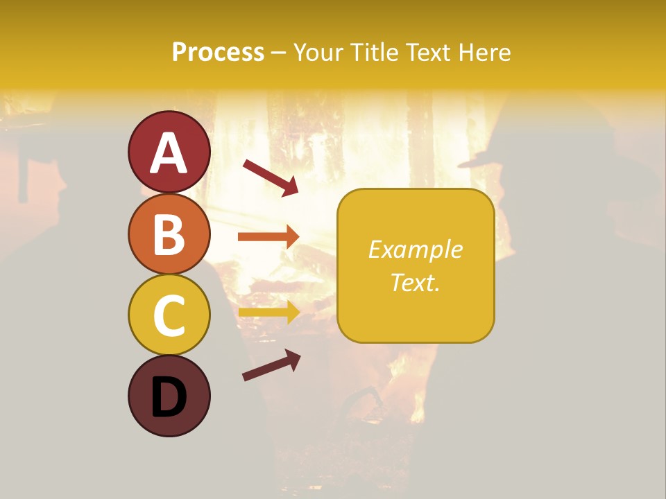 Gradient Symbol White PowerPoint Template