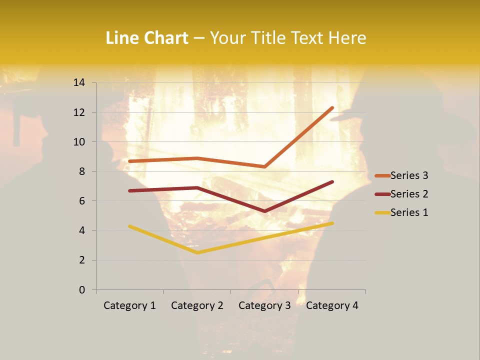 Gradient Symbol White PowerPoint Template