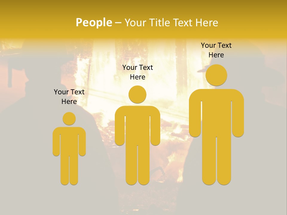 Gradient Symbol White PowerPoint Template