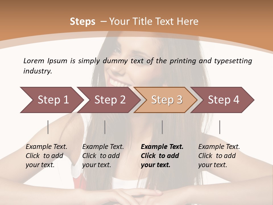 Plan Star East PowerPoint Template