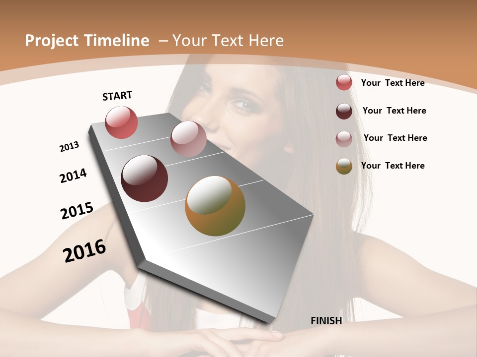 Plan Star East PowerPoint Template
