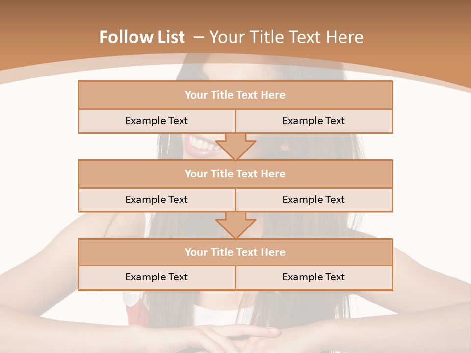 Plan Star East PowerPoint Template