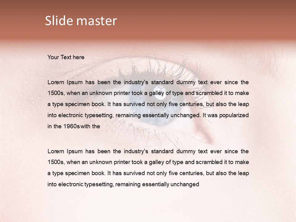 Map Lost Topography PowerPoint Template