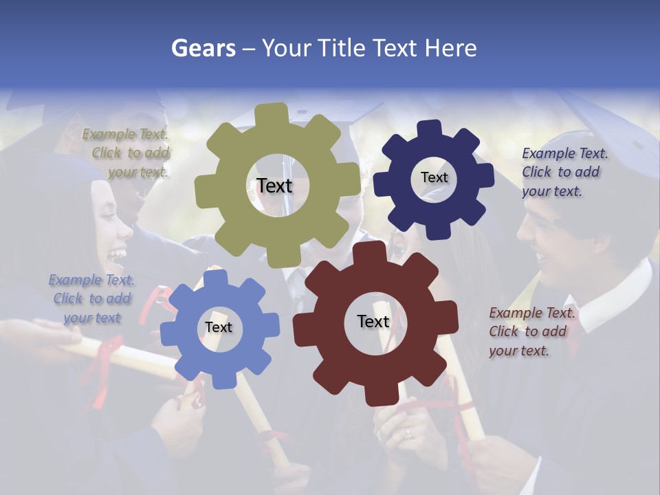 Map Wind Illustration PowerPoint Template