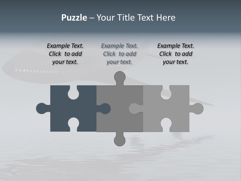 Chaos Survival Flying PowerPoint Template