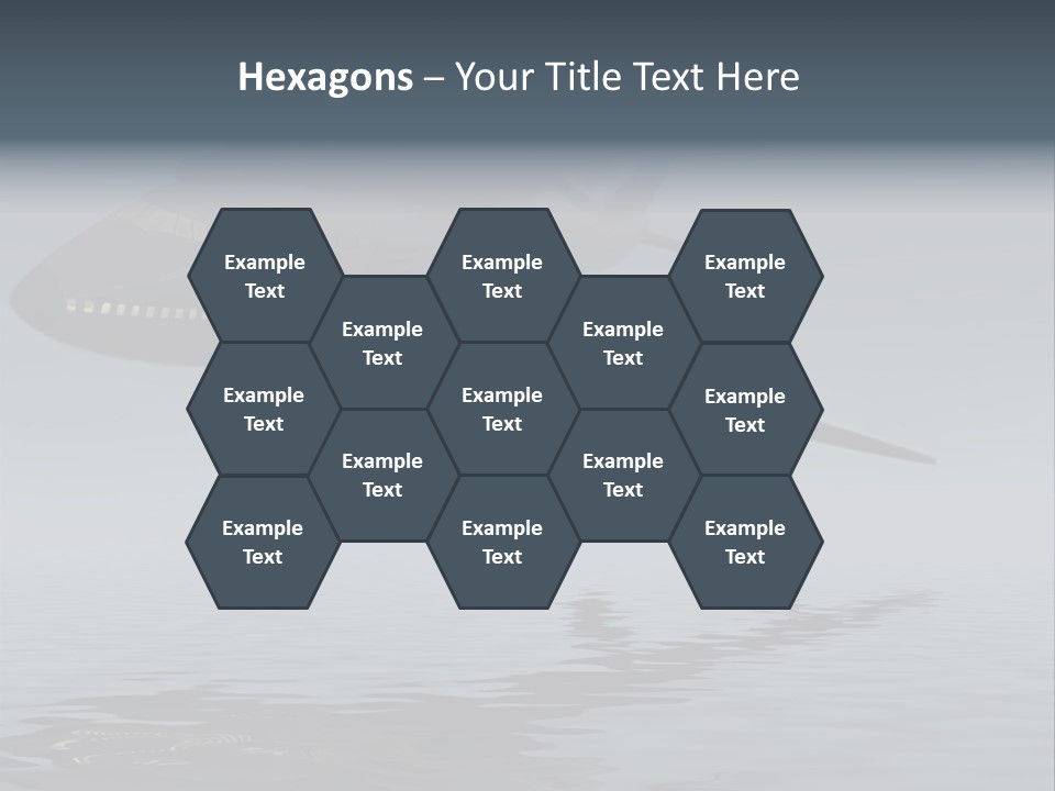 Chaos Survival Flying PowerPoint Template
