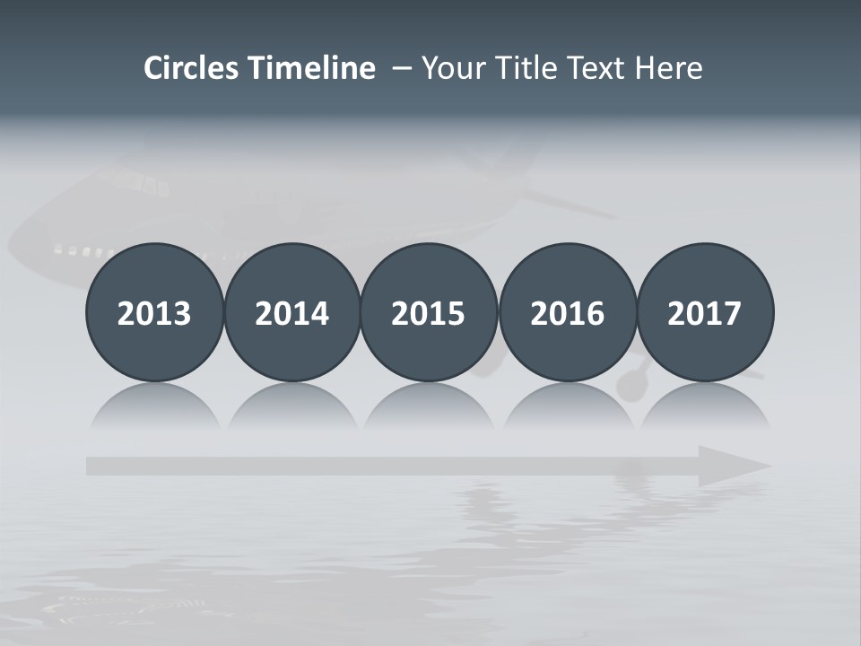 Chaos Survival Flying PowerPoint Template