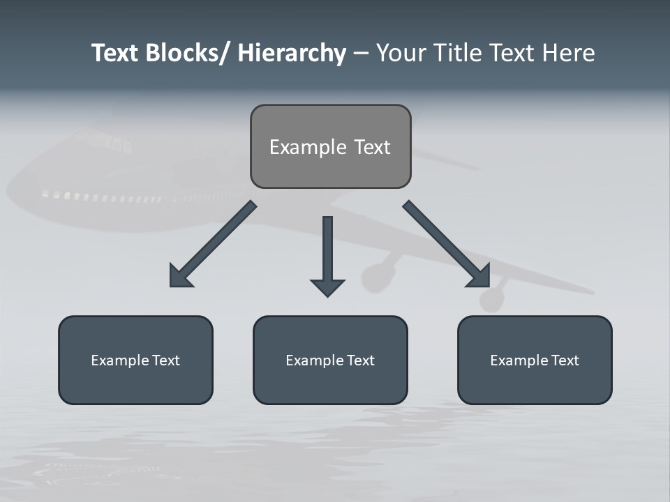 Chaos Survival Flying PowerPoint Template