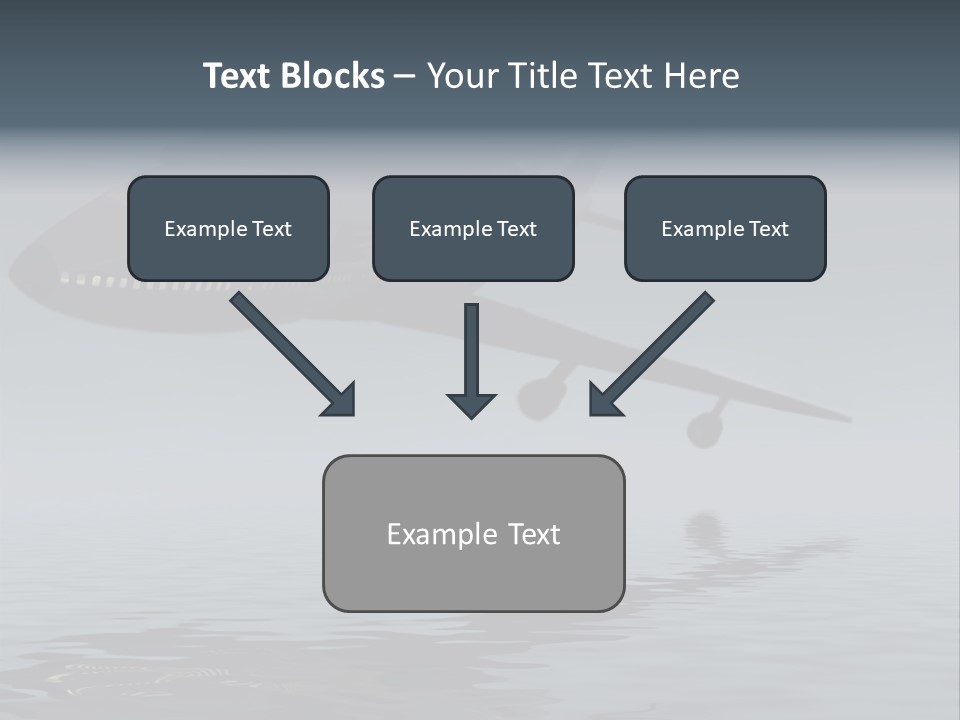 Chaos Survival Flying PowerPoint Template