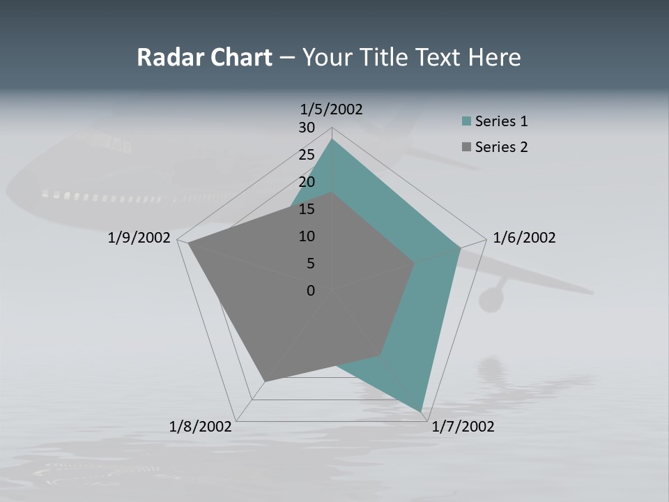 Chaos Survival Flying PowerPoint Template