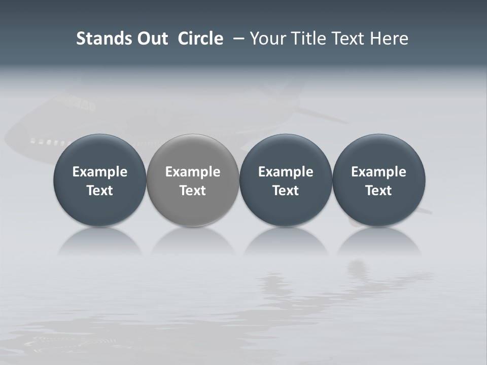 Chaos Survival Flying PowerPoint Template