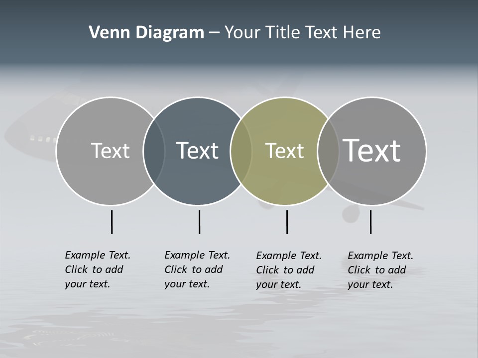 Chaos Survival Flying PowerPoint Template