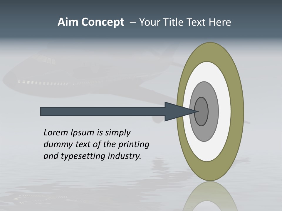 Chaos Survival Flying PowerPoint Template