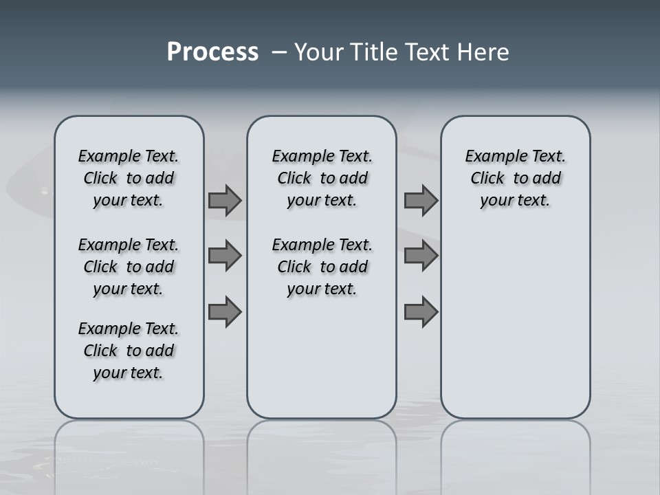Chaos Survival Flying PowerPoint Template