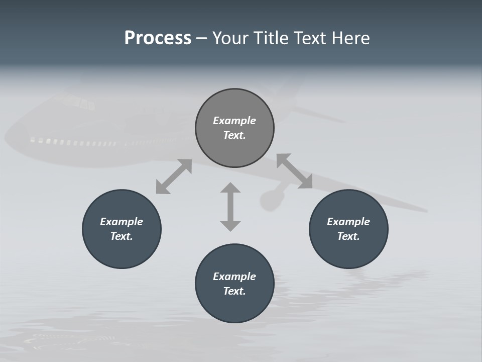 Chaos Survival Flying PowerPoint Template