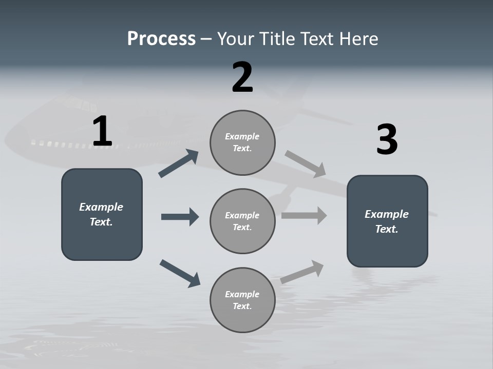 Chaos Survival Flying PowerPoint Template