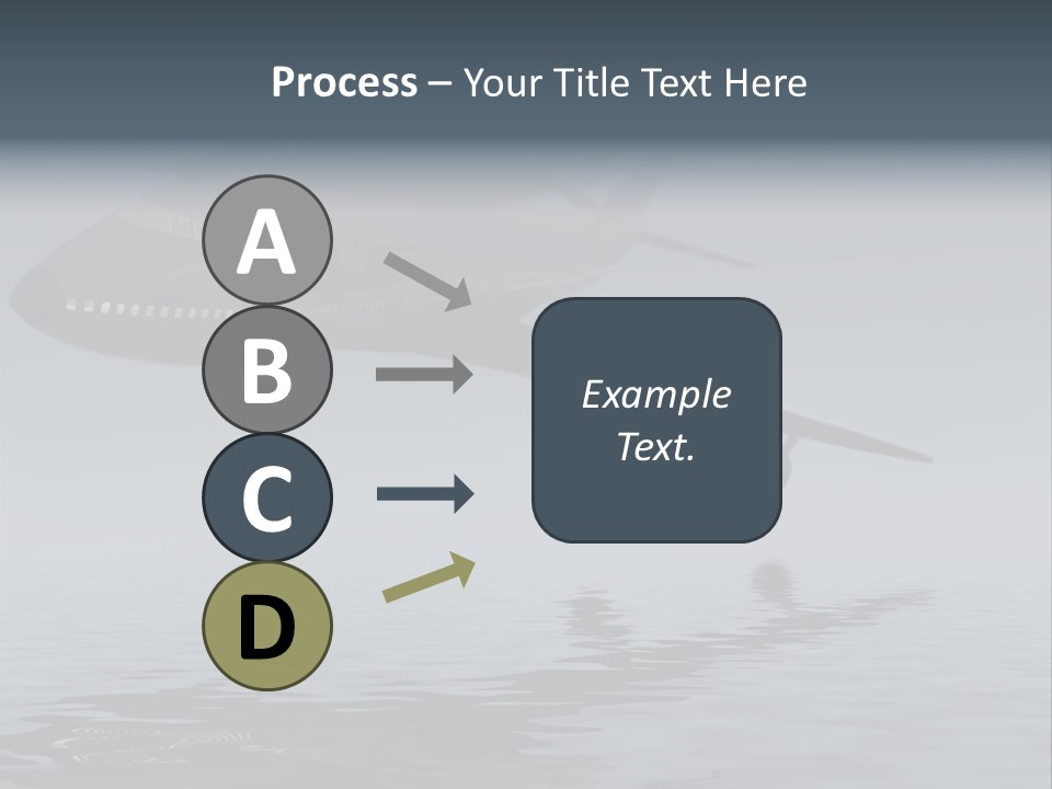 Chaos Survival Flying PowerPoint Template
