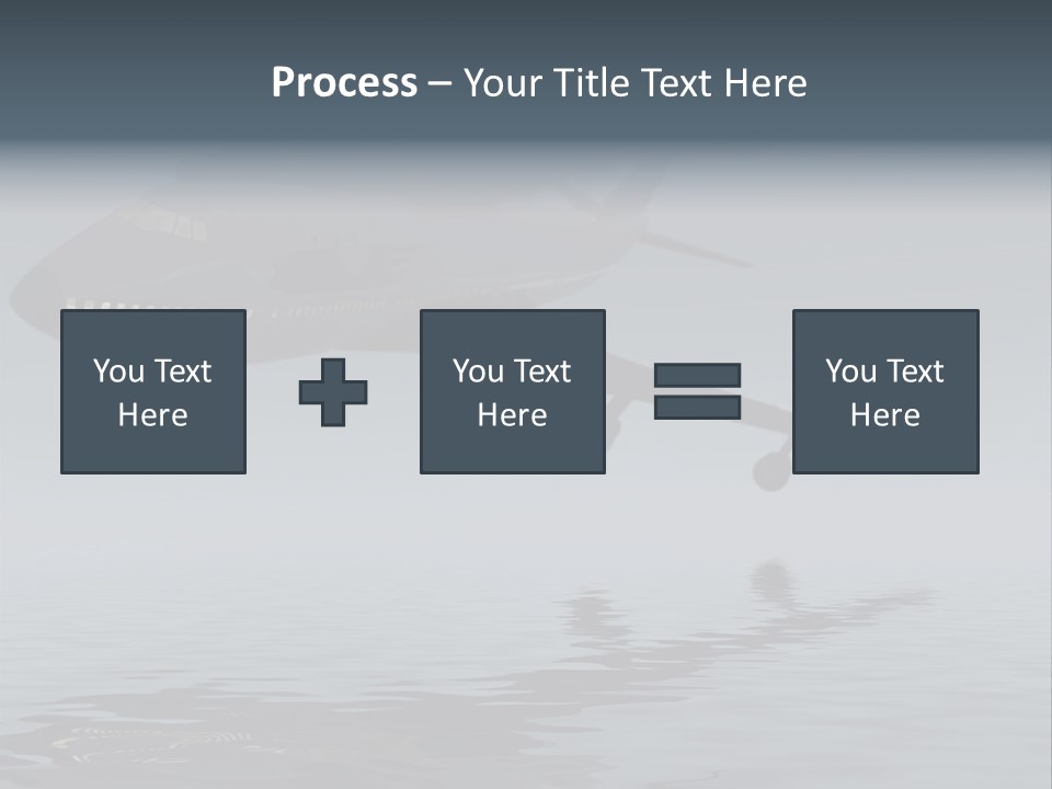 Chaos Survival Flying PowerPoint Template