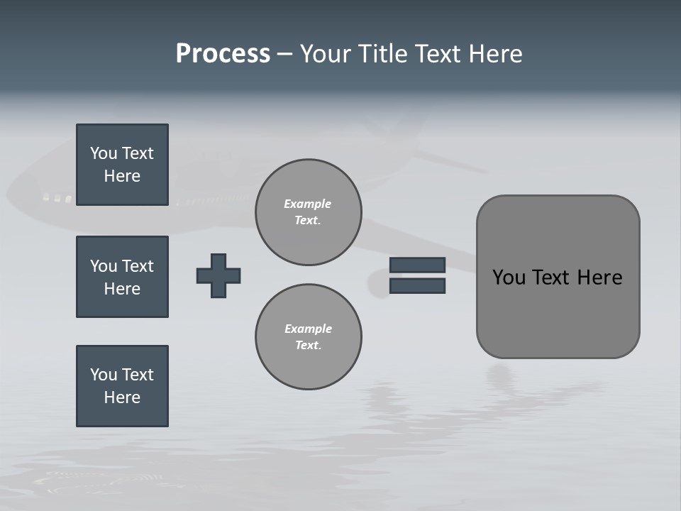 Chaos Survival Flying PowerPoint Template