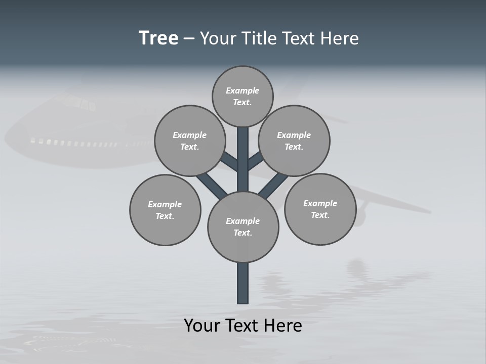 Chaos Survival Flying PowerPoint Template