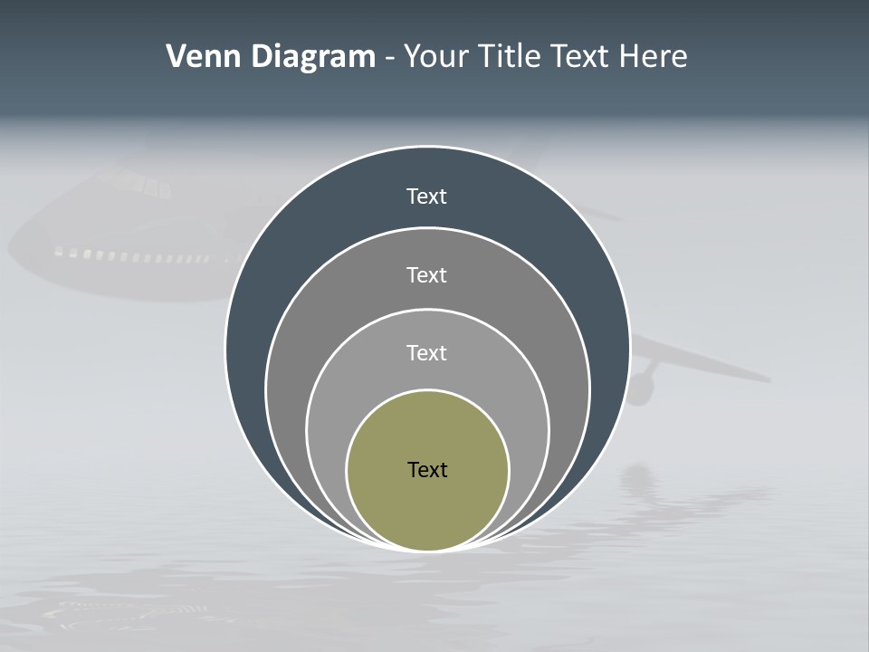 Chaos Survival Flying PowerPoint Template