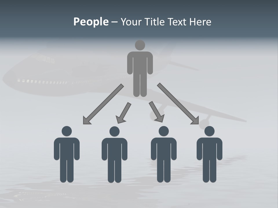 Chaos Survival Flying PowerPoint Template