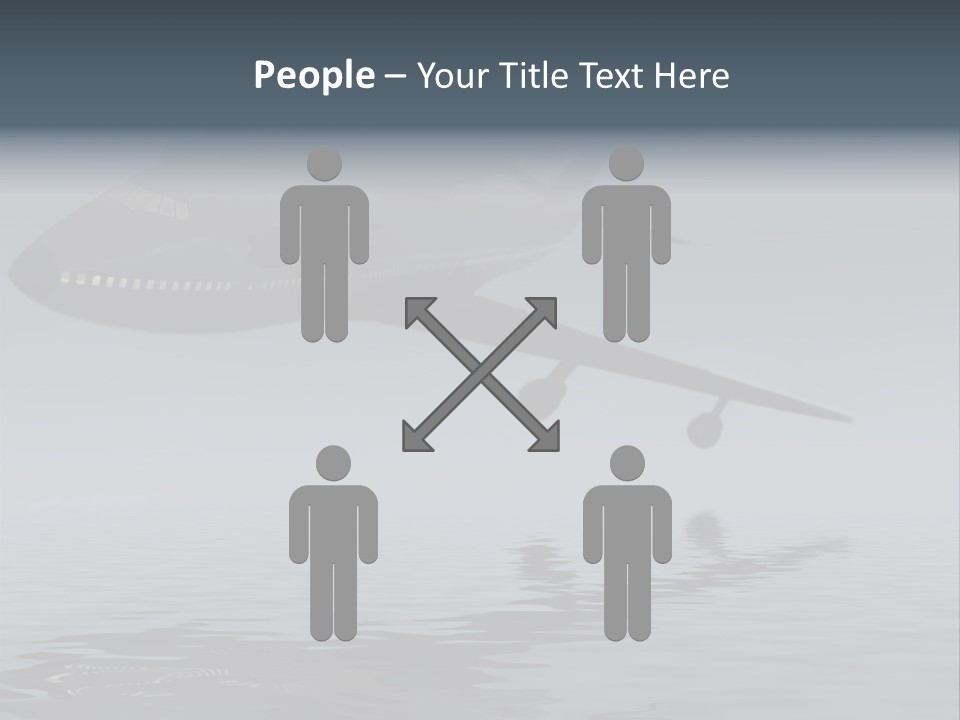 Chaos Survival Flying PowerPoint Template