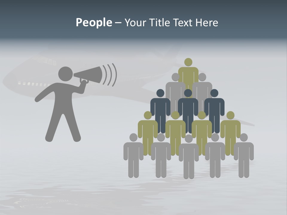 Chaos Survival Flying PowerPoint Template