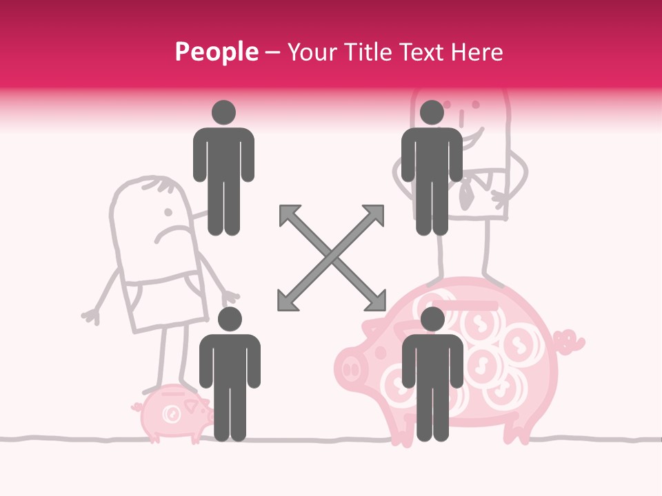 Injustice Wages Rich PowerPoint Template