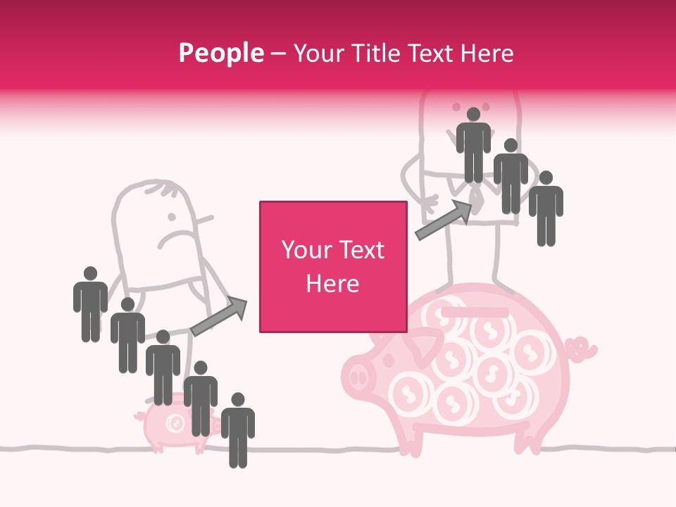 Injustice Wages Rich PowerPoint Template