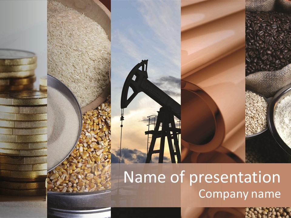 Food Meal Grains PowerPoint Template