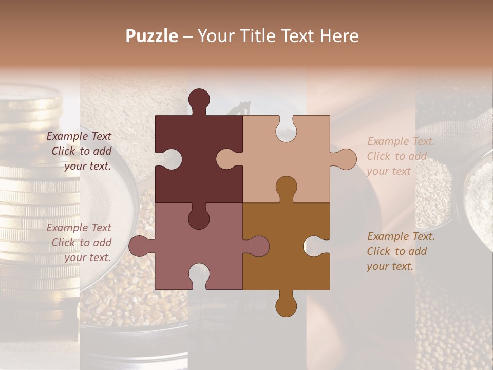 Food Meal Grains PowerPoint Template