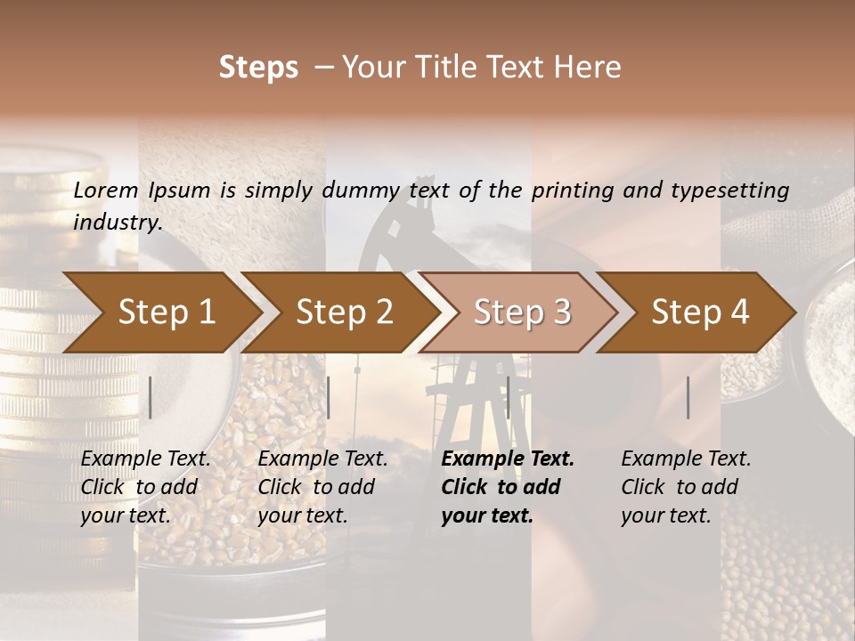 Food Meal Grains PowerPoint Template