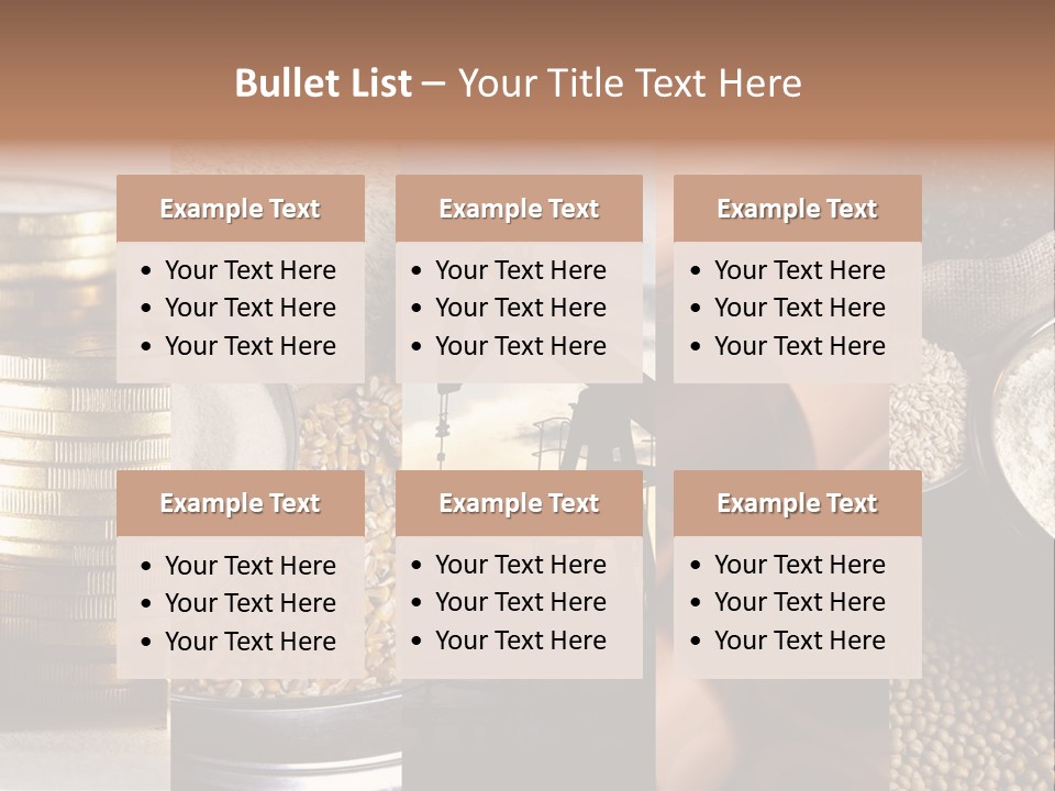 Food Meal Grains PowerPoint Template