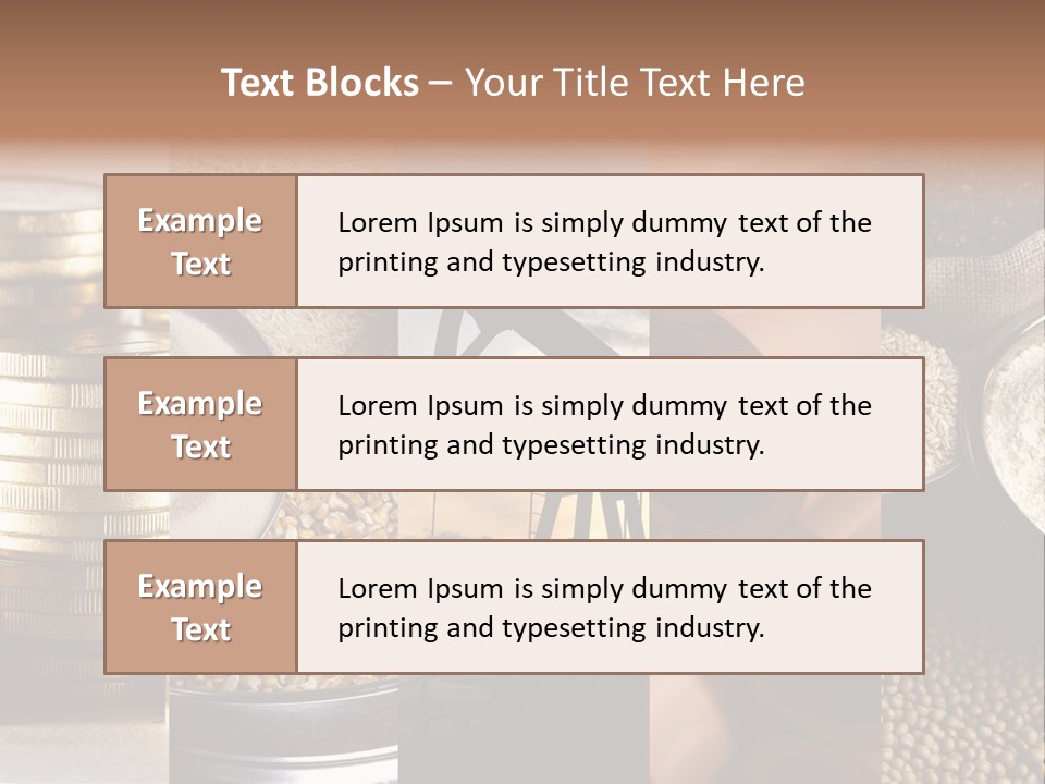 Food Meal Grains PowerPoint Template