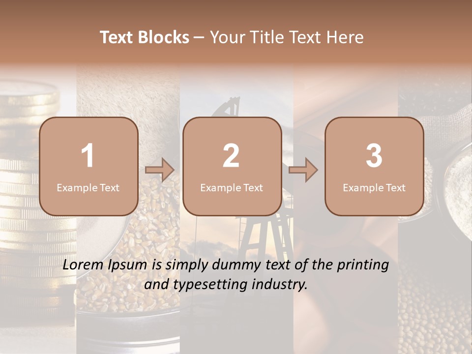 Food Meal Grains PowerPoint Template