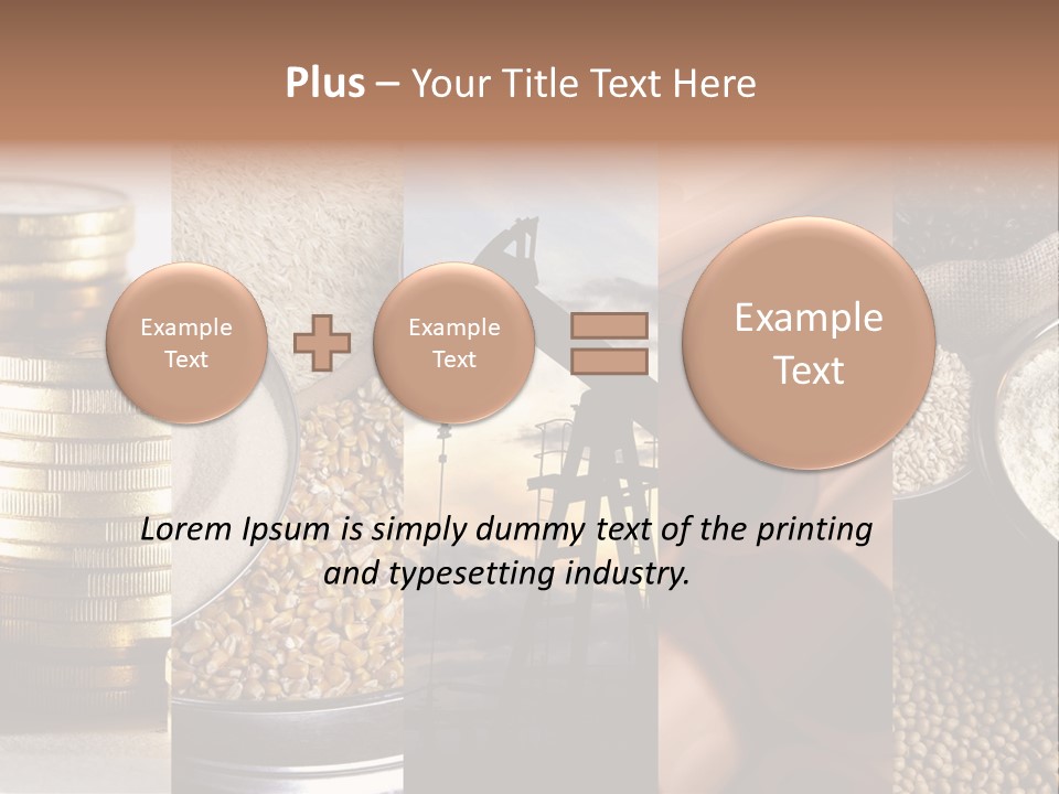 Food Meal Grains PowerPoint Template