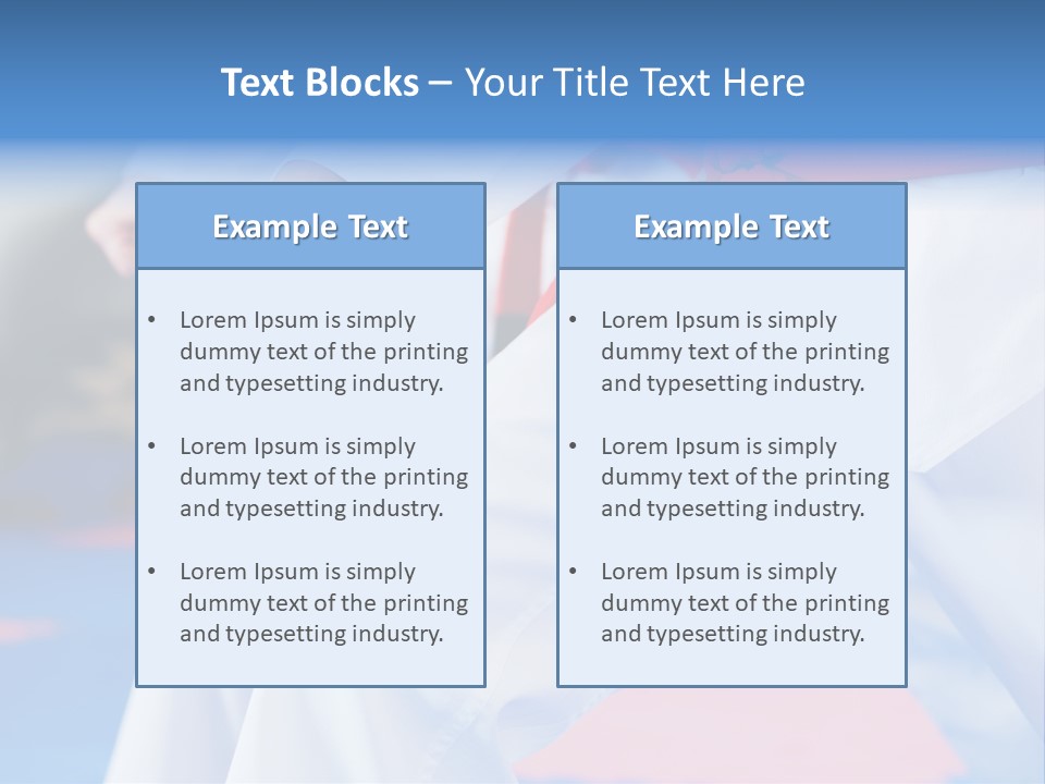 A Person In A Karate Stance With A Red Belt PowerPoint Template