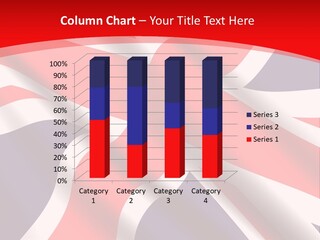 A British Flag With The Name Of The Country PowerPoint Template