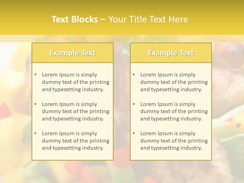 Cook Lean Parsley PowerPoint Template