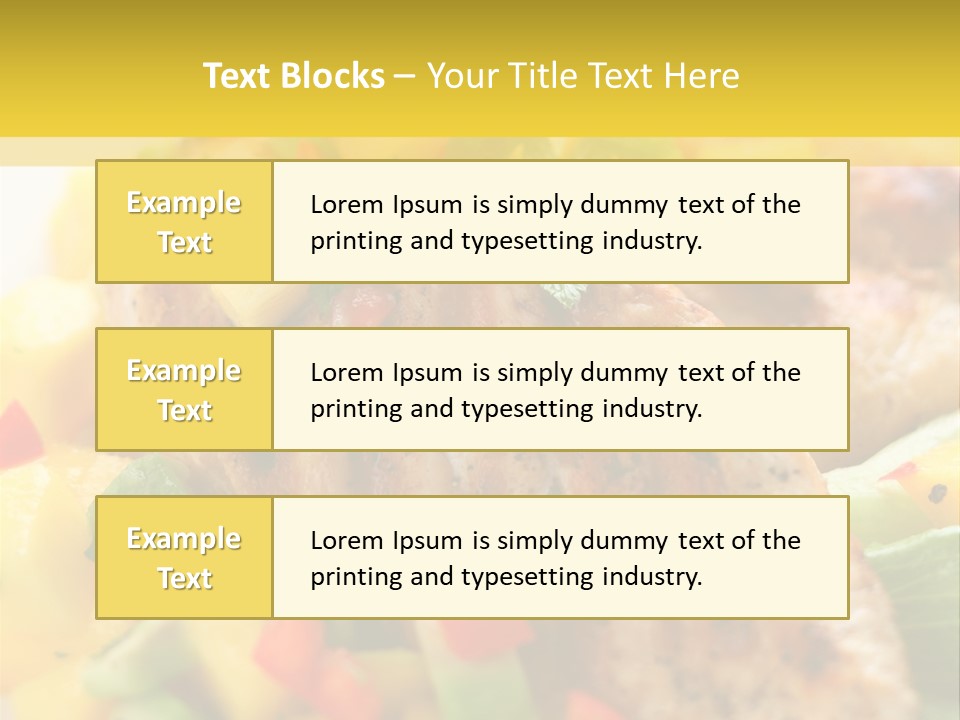 Cook Lean Parsley PowerPoint Template