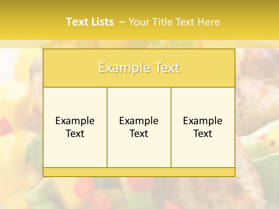 Cook Lean Parsley PowerPoint Template