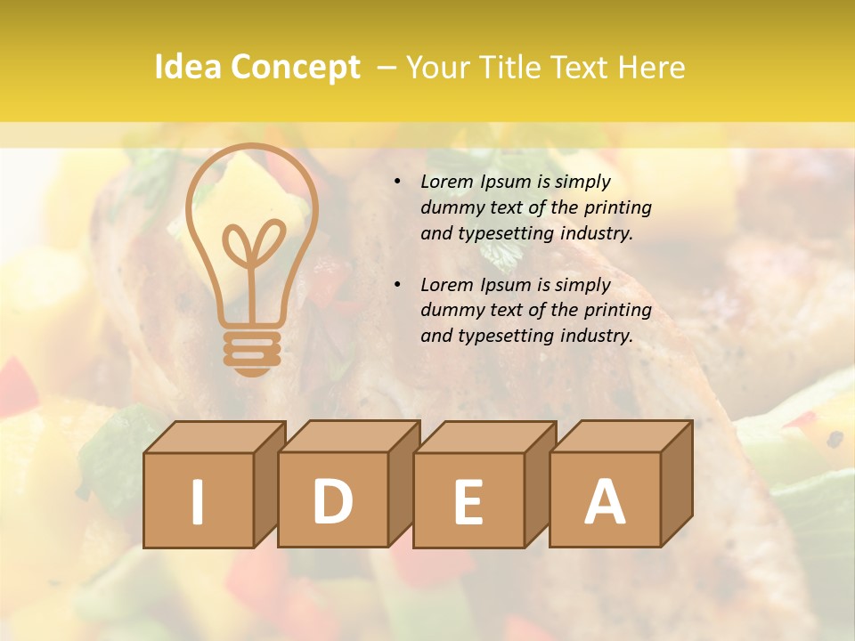 Cook Lean Parsley PowerPoint Template