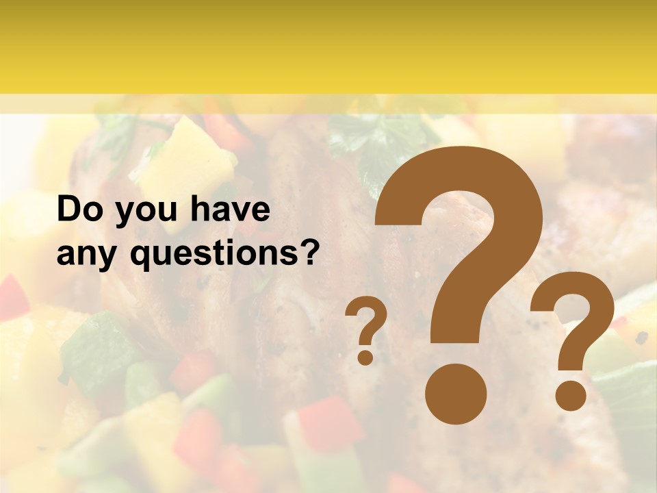 Cook Lean Parsley PowerPoint Template